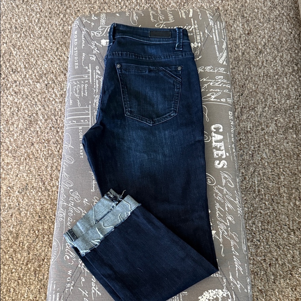 Women’s Buckle Black Dark Blue Jeans